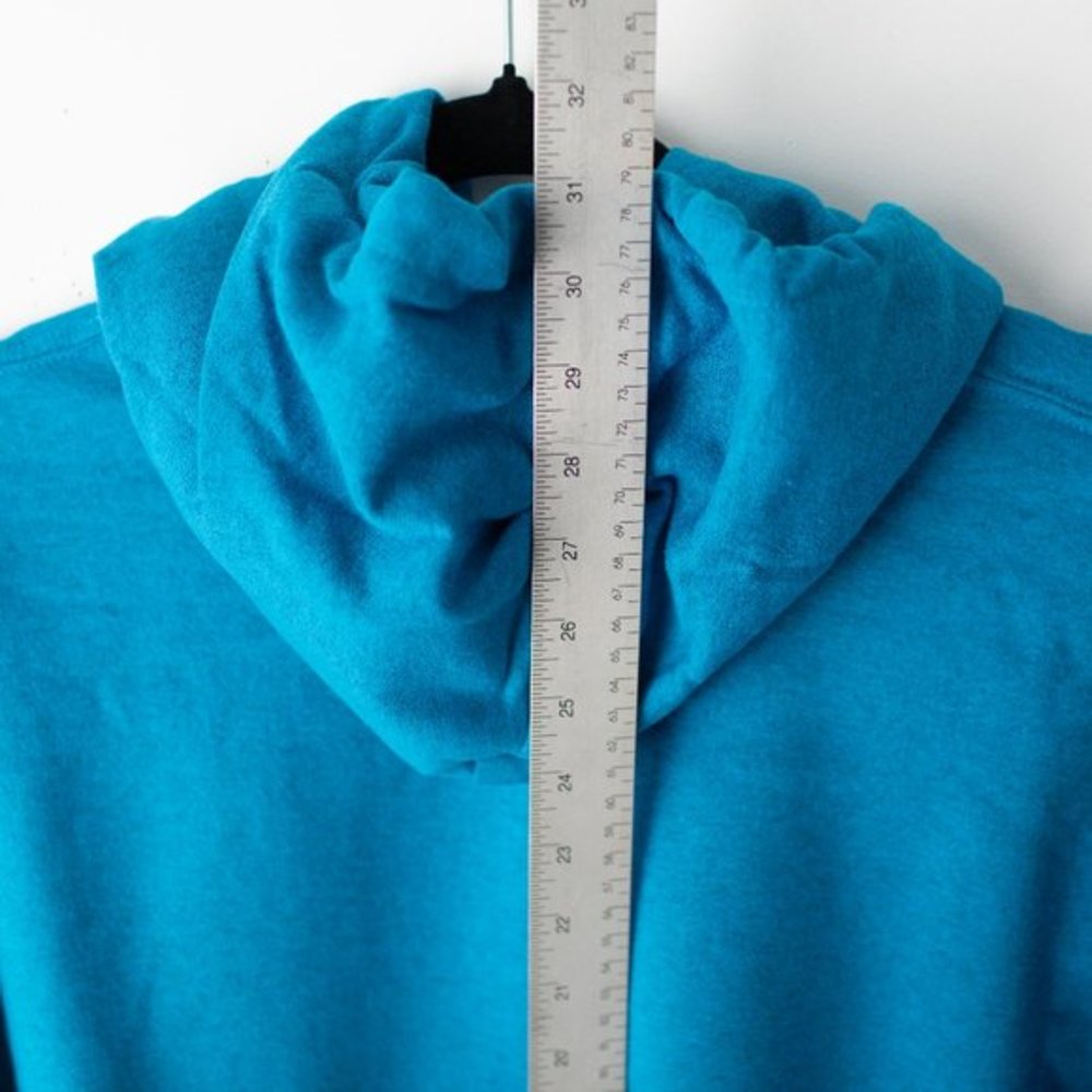 New Tis The Season Fall Halloween Ghosts Bats Pumpkins Blue Hoodie XL - Picture 6 of 7